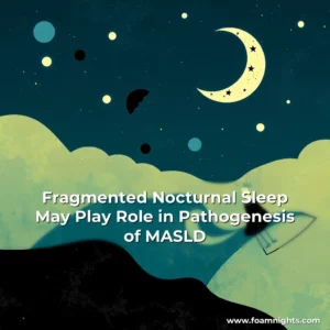 Artistic representation for Fragmented Nocturnal Sleep May Play Role in Pathogenesis of MASLD