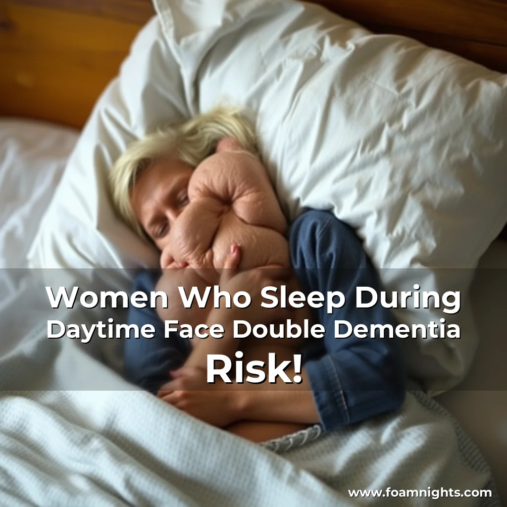 You are currently viewing Women Who Sleep During Daytime Face Double Dementia Risk!