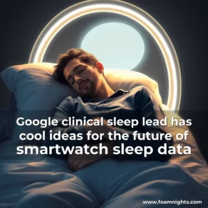 Artistic representation for Google clinical sleep lead has cool ideas for the future of smartwatch sleep data