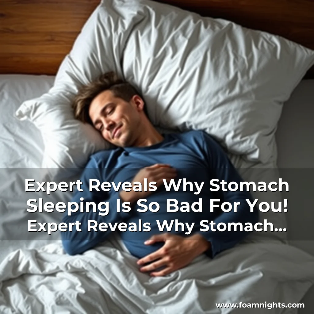 You are currently viewing Expert Reveals Why Stomach Sleeping Is So Bad For You! Expert Reveals Why Stomach Sleeping Is So Bad For You!