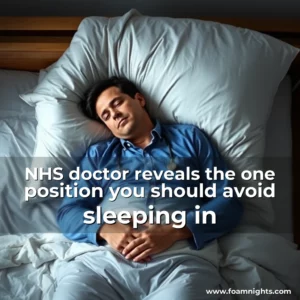 Artistic representation for NHS doctor reveals the one position you should avoid sleeping in