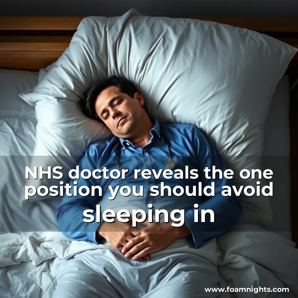 You are currently viewing NHS doctor reveals the one position you should avoid sleeping in
