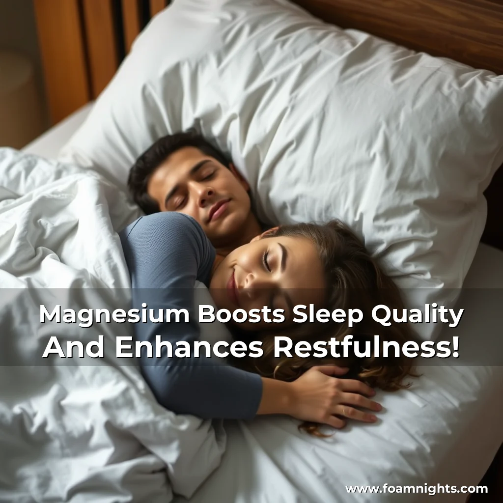 Read more about the article Magnesium Boosts Sleep Quality And Enhances Restfulness!