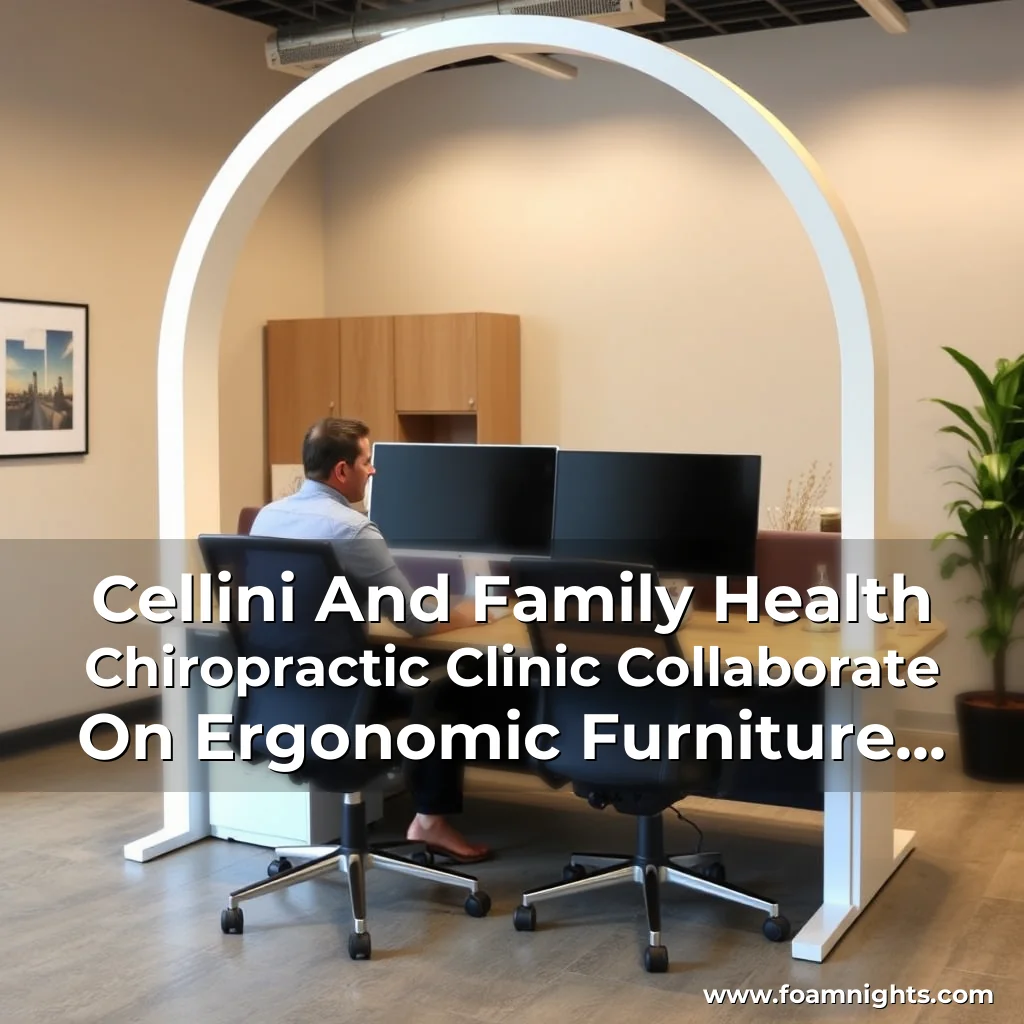 Read more about the article Cellini And Family Health Chiropractic Clinic Collaborate On Ergonomic Furniture Solutions For Better Health And Productivity!