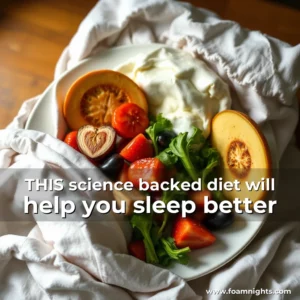 Artistic representation for THIS science backed diet will help you sleep better