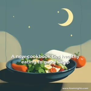 Artistic representation for A new cookbook ties healthy eating to good sleep