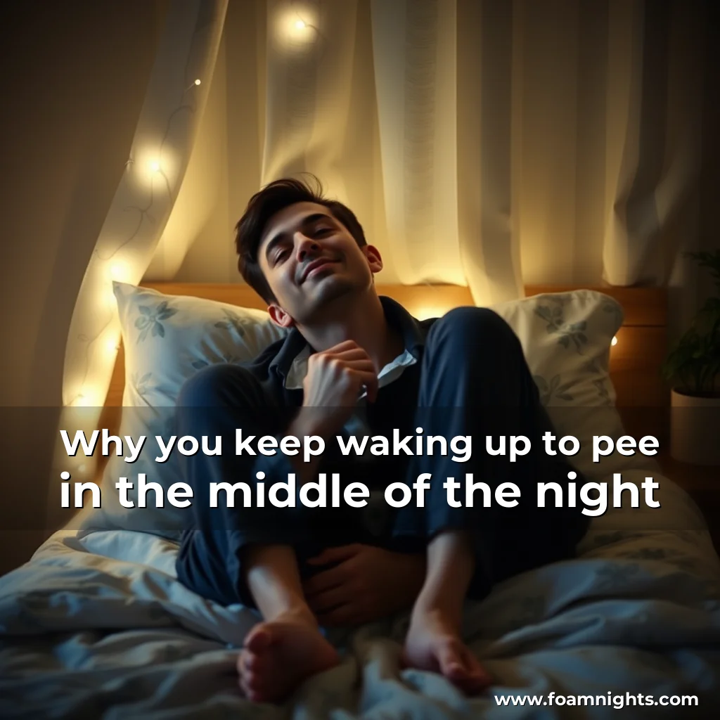 Read more about the article Why you keep waking up to pee in the middle of the night