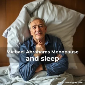 Artistic representation for Michael Abrahams Menopause and sleep