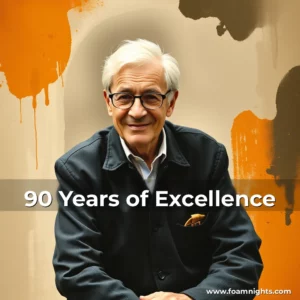 Artistic representation for 90 Years of Excellence