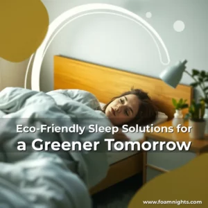 Artistic representation for Eco-Friendly Sleep Solutions for a Greener Tomorrow
