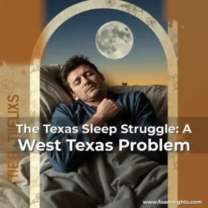 Artistic representation for The Texas Sleep Struggle: A West Texas Problem