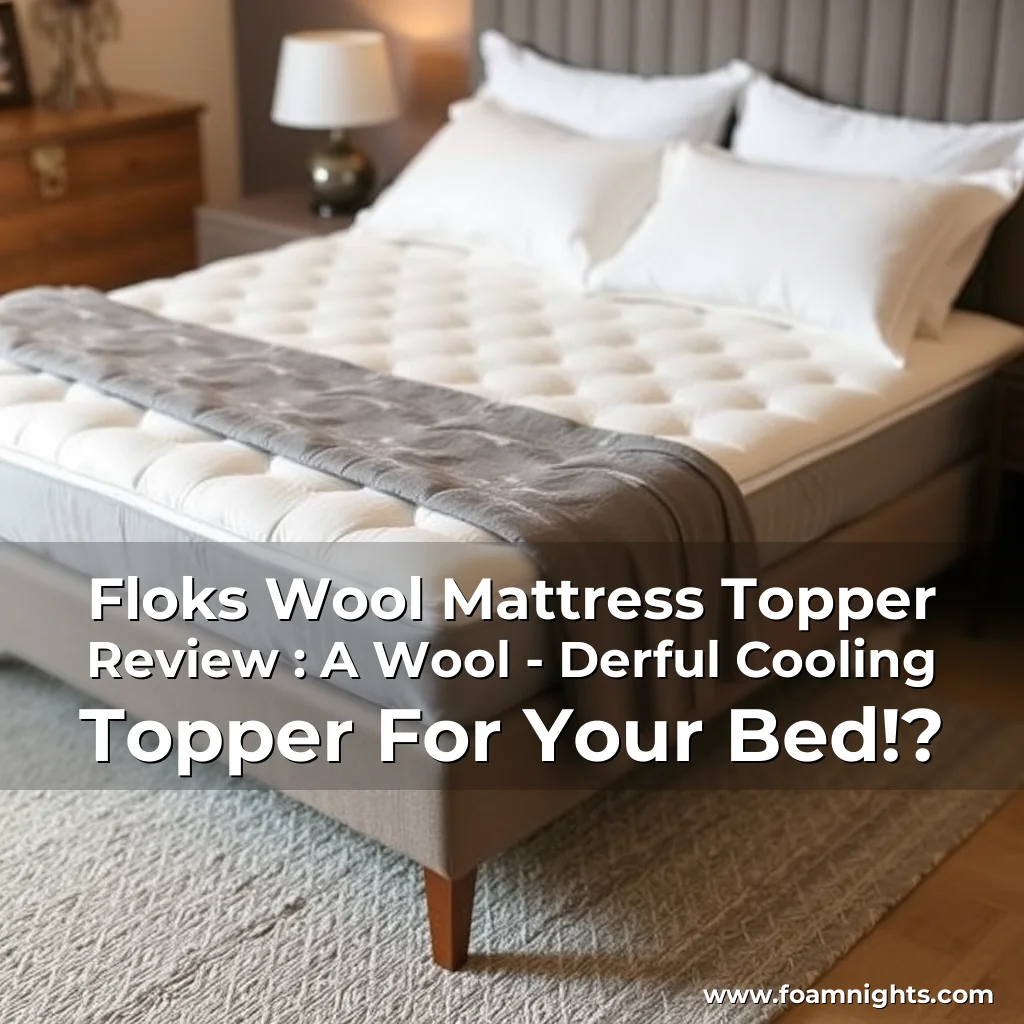 You are currently viewing Floks Wool Mattress Topper Review : A Wool – Derful Cooling Topper For Your Bed!?