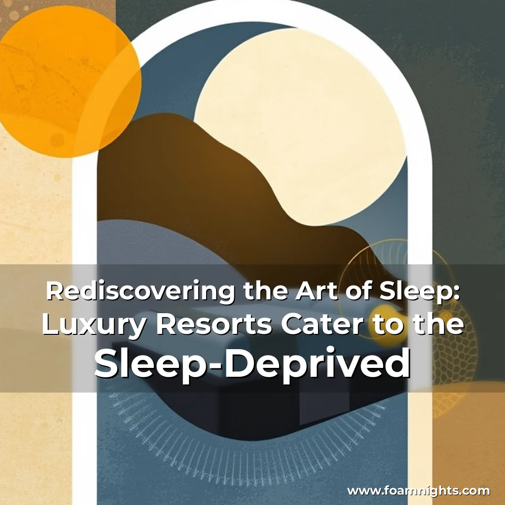 Read more about the article Rediscovering the Art of Sleep: Luxury Resorts Cater to the Sleep-Deprived