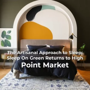 Artistic representation for The Artisanal Approach to Sleep: Sleep On Green Returns to High Point Market