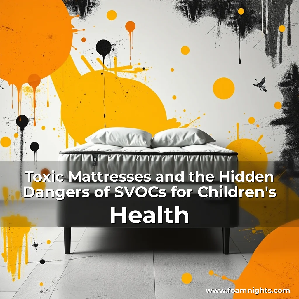 Read more about the article Toxic Mattresses and the Hidden Dangers of SVOCs for Children’s Health
