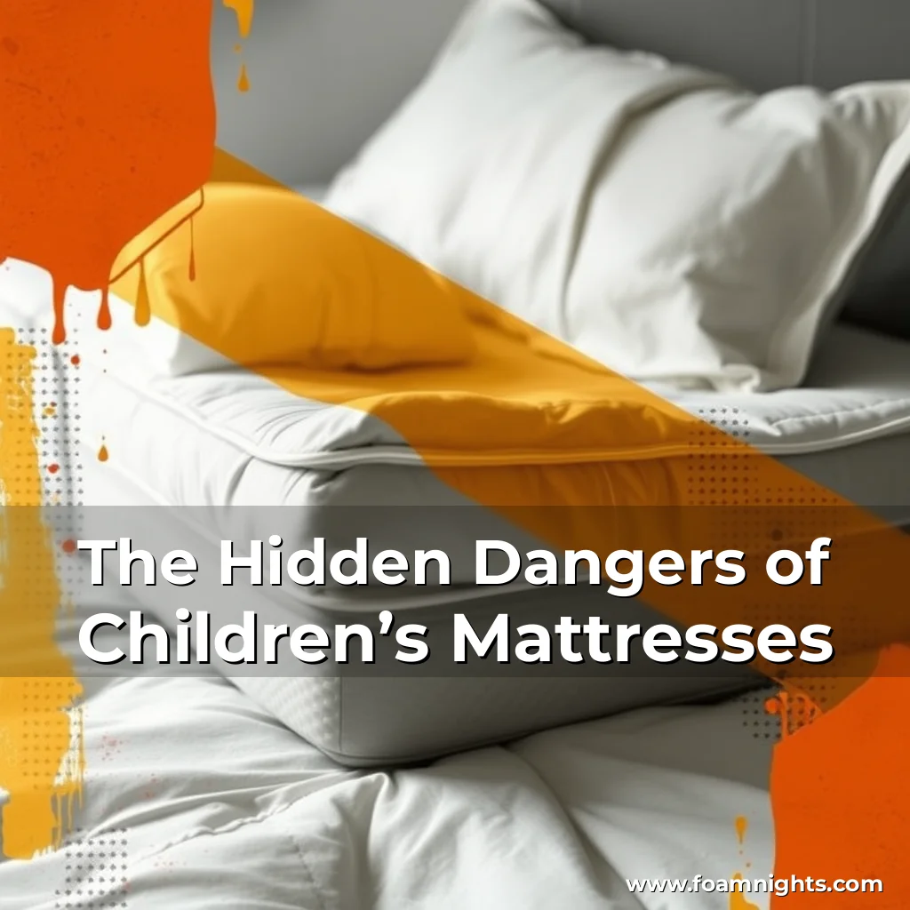 Read more about the article The Hidden Dangers of Children’s Mattresses