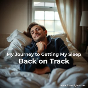 Artistic representation for My Journey to Getting My Sleep Back on Track