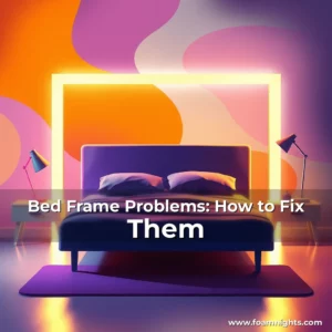 Artistic representation for Bed Frame Problems: How to Fix Them