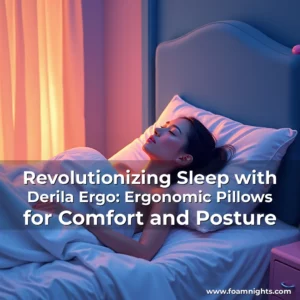 Artistic representation for Revolutionizing Sleep with Derila Ergo: Ergonomic Pillows for Comfort and Posture