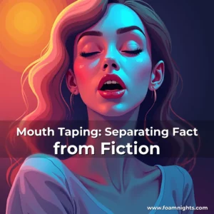 Artistic representation for Mouth Taping: Separating Fact from Fiction