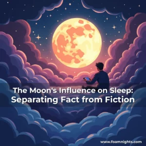 Artistic representation for The Moon's Influence on Sleep: Separating Fact from Fiction