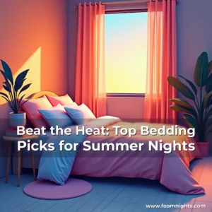 Artistic representation for Beat the Heat: Top Bedding Picks for Summer Nights