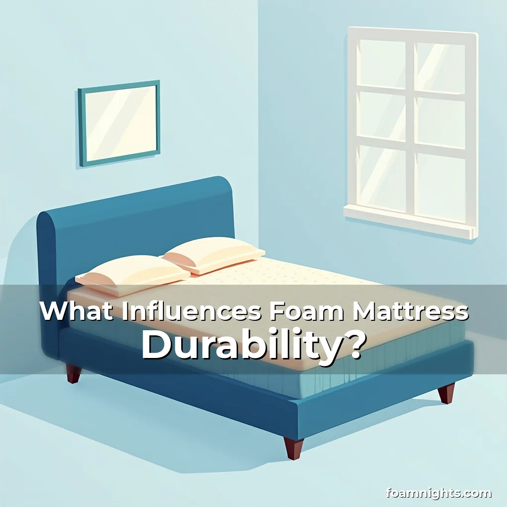 Read more about the article What Influences Foam Mattress Durability?