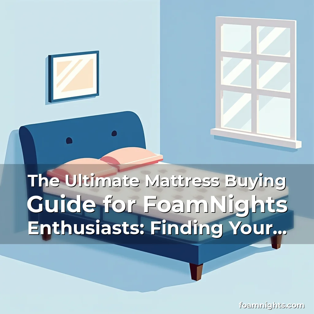 Read more about the article The Ultimate Mattress Buying Guide for FoamNights Enthusiasts: Finding Your Perfect Sleep Solution