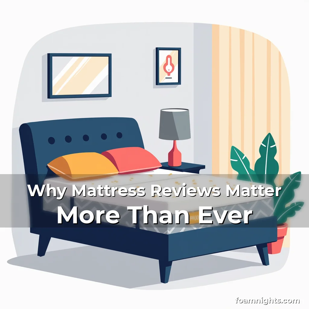 Read more about the article Why Mattress Reviews Matter More Than Ever