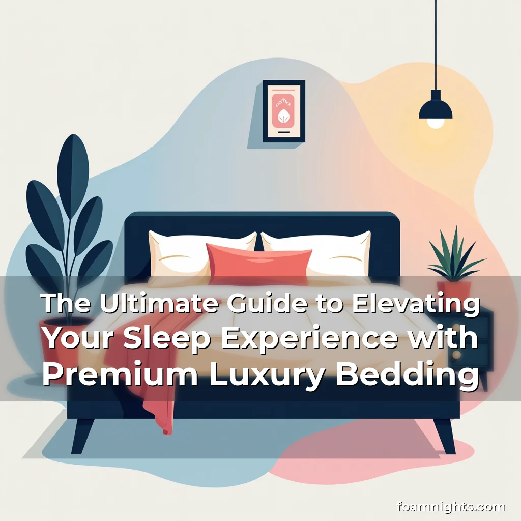 Read more about the article The Ultimate Guide to Elevating Your Sleep Experience with Premium Luxury Bedding
