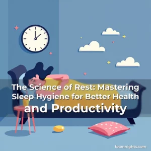 Artistic representation for The Science of Rest: Mastering Sleep Hygiene for Better Health and Productivity