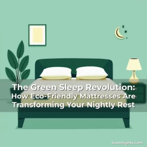 Artistic representation for The Green Sleep Revolution: How Eco-Friendly Mattresses Are Transforming Your Nightly Rest