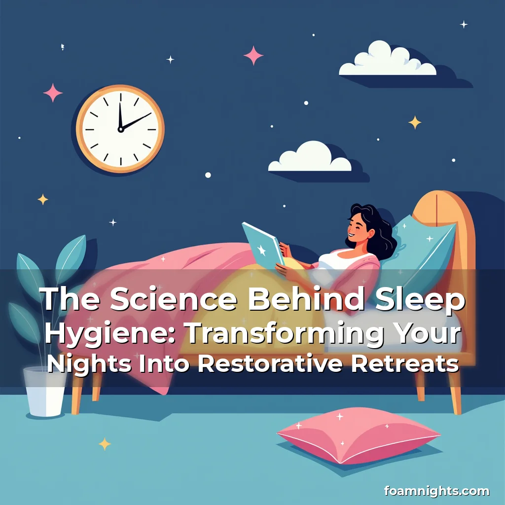 Read more about the article The Science Behind Sleep Hygiene: Transforming Your Nights Into Restorative Retreats