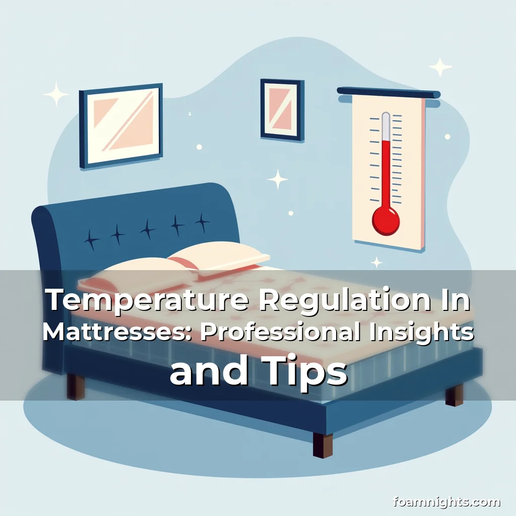 Read more about the article Temperature Regulation In Mattresses: Professional Insights and Tips