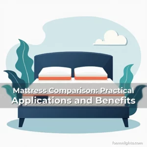 Artistic representation for Mattress Comparison: Practical Applications and Benefits