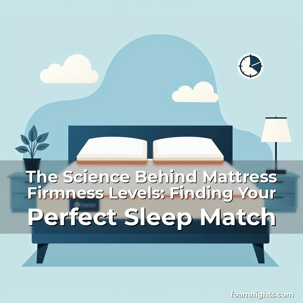 Read more about the article The Science Behind Mattress Firmness Levels: Finding Your Perfect Sleep Match
